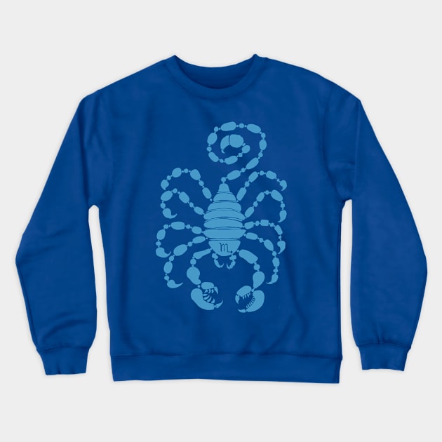 Scorpio Star Sign Crewneck Sweatshirt by Gearysworld 